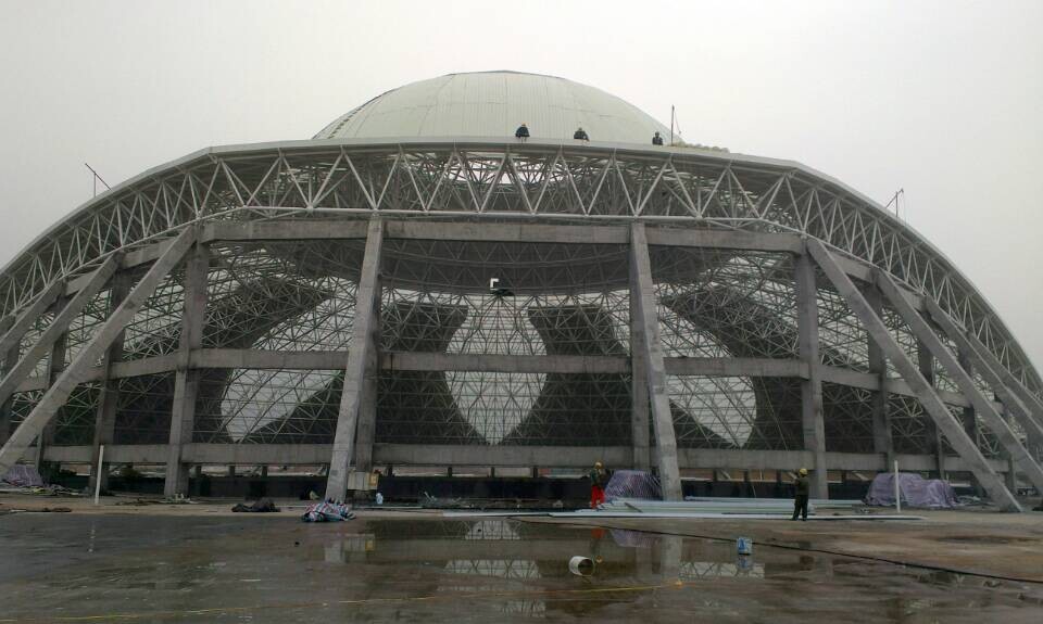 秦皇岛温泉馆网架工程