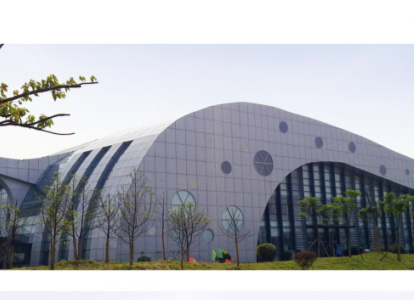 秦皇岛会议中心外景网架工程